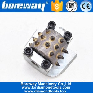China Boreway Supply Lavina Diamond Bush Hammer Roller Of 30 Teeth manufacturer