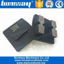 Китай Бетонный абразивный инструмент Redi Lock Алмазный шлифовальный блок с двойными сегментами H-образной формы производителя