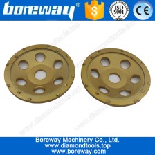 China D125*22.23 12 segments PCD cup grinding wheels for grinding concrete manufacturer