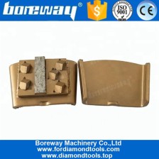 China EZ Change HTC Diamond Grinding Block With Five PCD And One Segment Removal Coating Epoxy Gule manufacturer