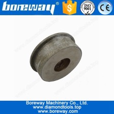 China Hot Sell Vacuum Brazed CNC Profiling Wheel For Marble D67*37T*35H manufacturer