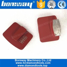 China Um segmento de forma oval Redi Lock Diamond Moagem para moedor de piso fabricante