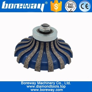 Cina Fornitura F30 * 5/8 "-11 Diamante Rullo di rotazione del rotore rotondo per la pietra produttore