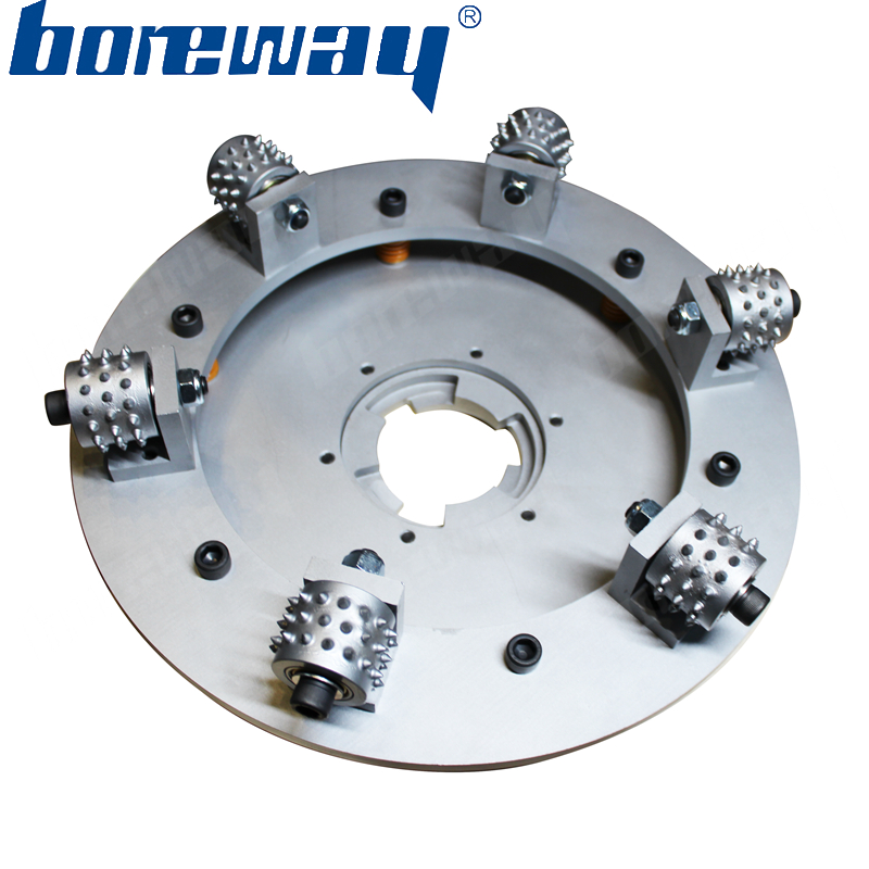 Alloy Rotary Double Layer Concrete Bush Hammer  Plate